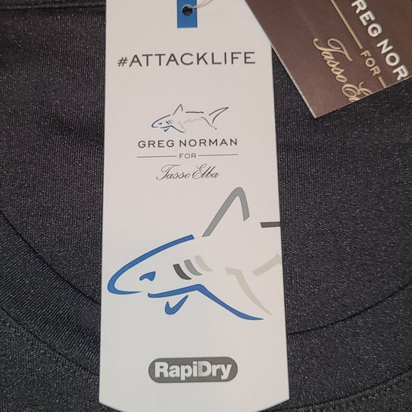 Greg Norman t-shirt wicking long-sleeve - Picture 3 of 16